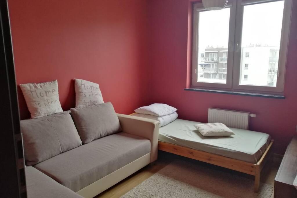 Komfortowy Apartament Dla Turystow I Pracownikow 格但斯克 外观 照片